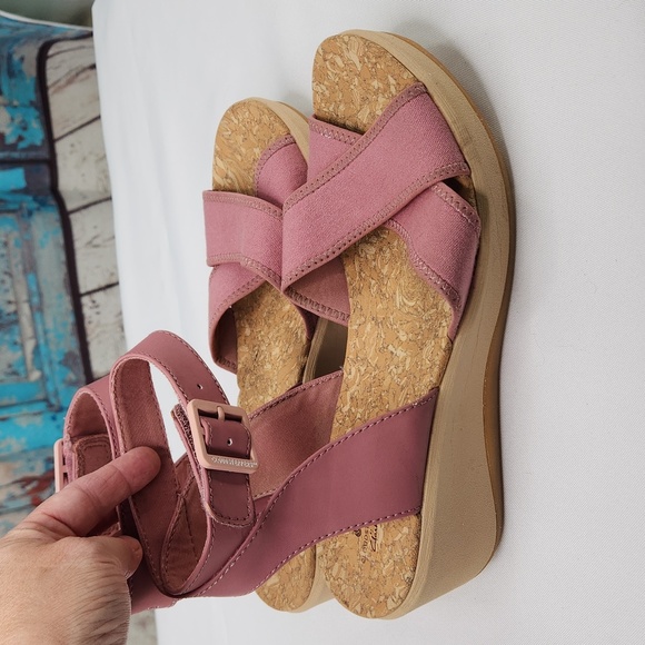Clarks CloudsStepper Cali Coast Wedge Sandal - Picture 6 of 9